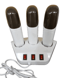 Easy Triple Roll-On Wax Heater 100ml – Efficient & Professional Waxing (UK plug)