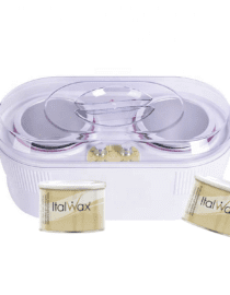 Italwax Double Wax Pot Heater 450ml + 450ml with 2 Pots & Lids