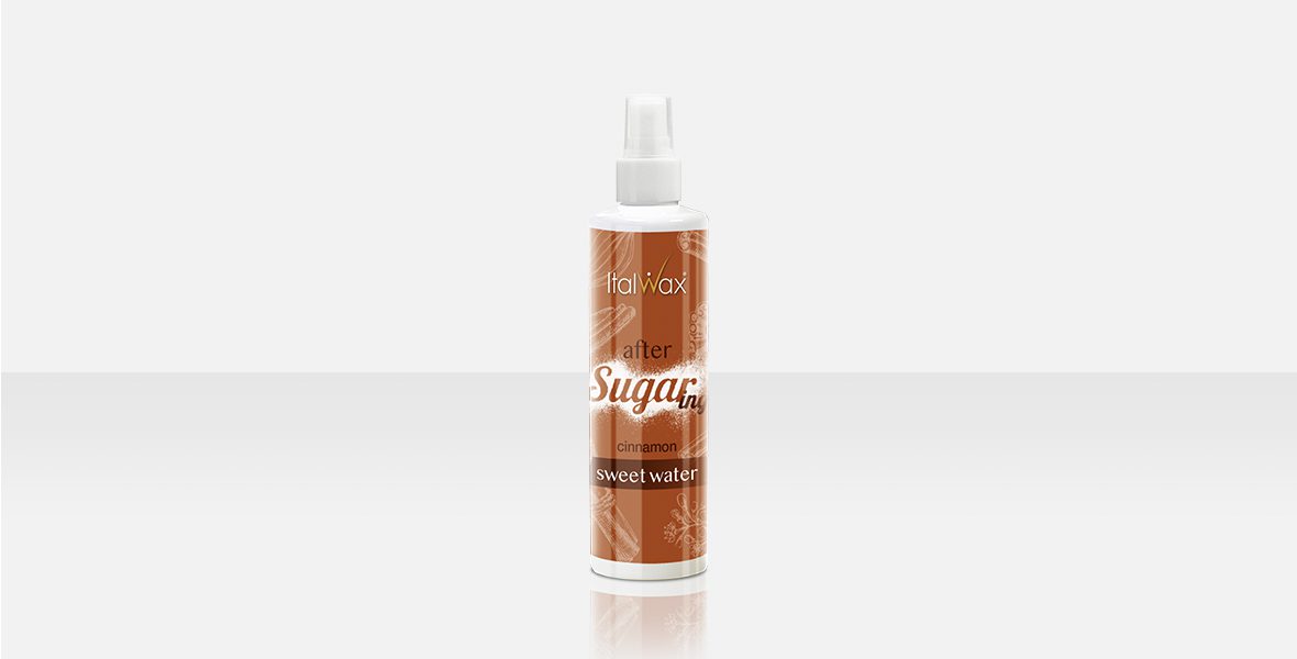 Italwax After Sugaring Cinnamon Sweet Water 250ml | Soothes & Hydrates Skin After Sugaring